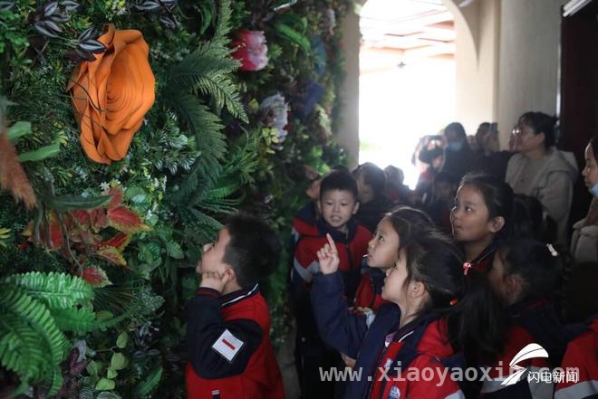 山东航空学院附小师生走进滨州植物园，开启绿色科普之旅，“绿叶新语”课外实践：山东航空学院附小师生探秘滨州植物园