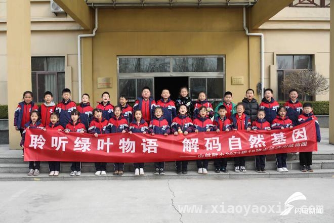 山东航空学院附小师生走进滨州植物园，开启绿色科普之旅，“绿叶新语”课外实践：山东航空学院附小师生探秘滨州植物园