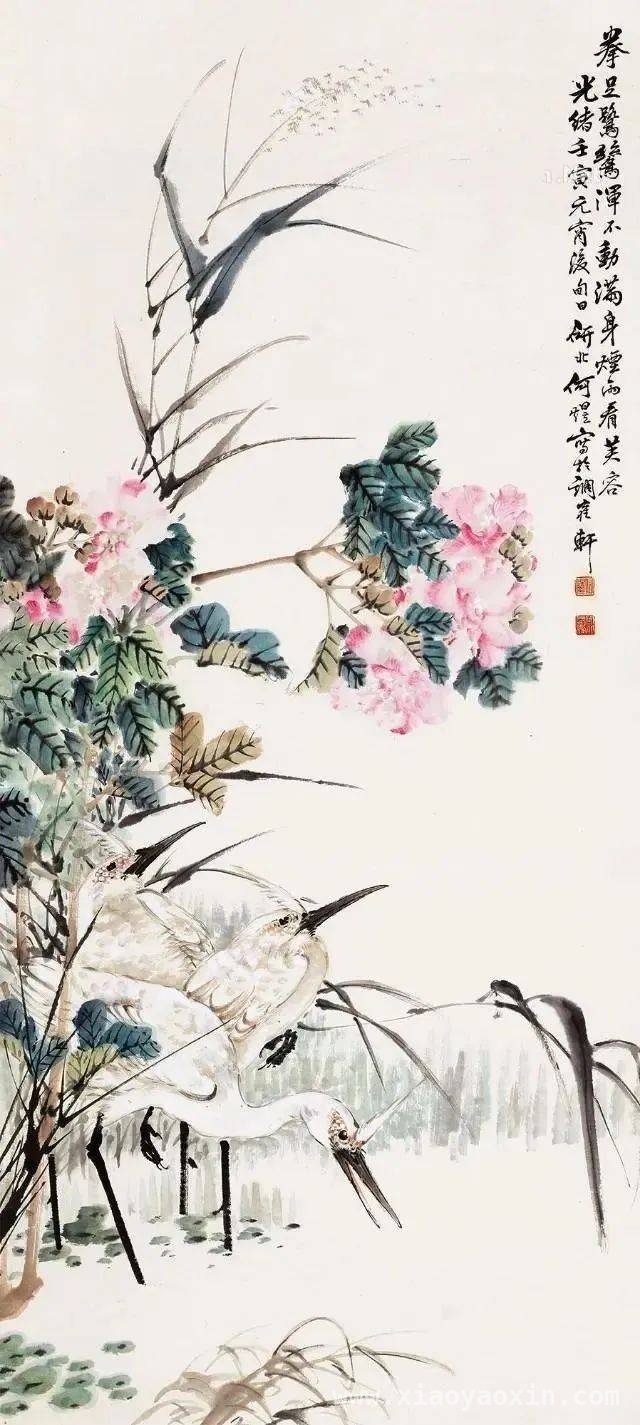 六十年卖画传奇：何煜花鸟画的魅力人生，何煜上海卖画六十年，花鸟画里的时代密码