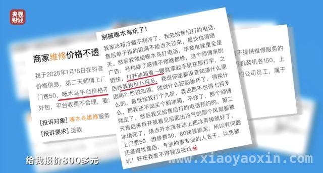 啄木鸟家庭维修“二进宫”，消费者权益谁来守护？ 被315曝光后，啄木鸟家庭维修的整改承诺能否兑现？