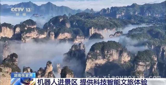 张家界景区：机器人演绎科技与旅游的完美融合 走进张家界，感受机器人打造的智慧文旅之旅