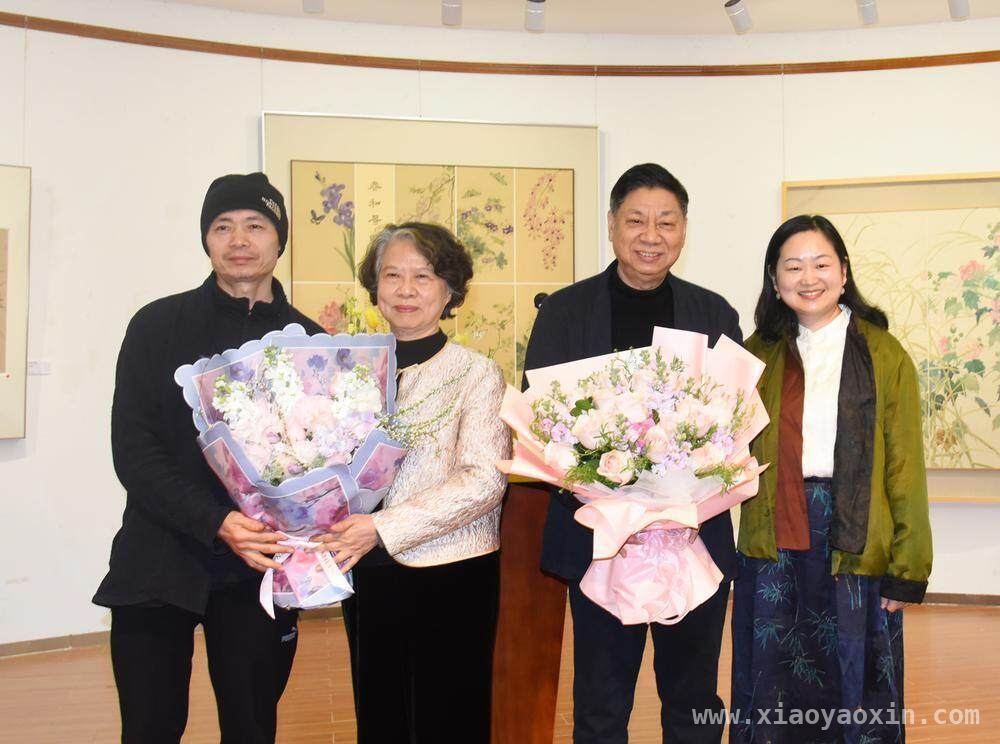 走进“花间解语”联展，感受许晓彬易甜甜花鸟画魅力，广州陈树人纪念馆：许晓彬易甜甜花鸟画联展惊艳登场