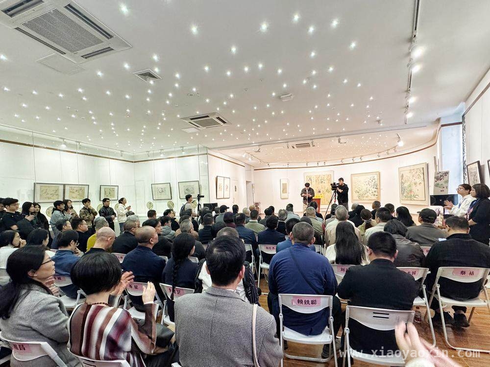 走进“花间解语”联展，感受许晓彬易甜甜花鸟画魅力，广州陈树人纪念馆：许晓彬易甜甜花鸟画联展惊艳登场