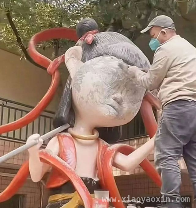 哪吒形象争议：揭阳景区雕塑改造背后的文化思考