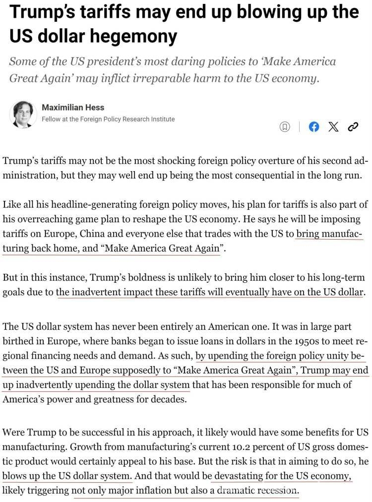 美国加征关税：全球经济的“定时炸弹”