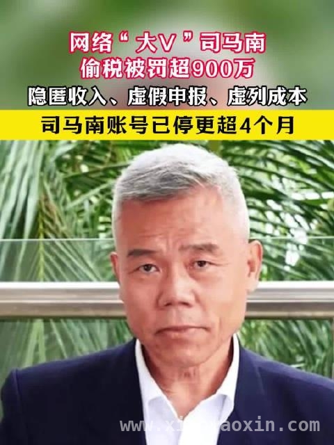 司马南偷税事件，胡锡进倡导舆论宽容与纳税严管，胡锡进评司马南偷税：社会当严治逃税之风