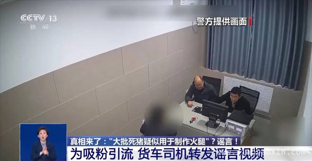 六年前旧谣重发，货车司机涉嫌寻衅滋事被逮捕，“病死猪制火腿”谣言背后：货车司机为流量酿祸