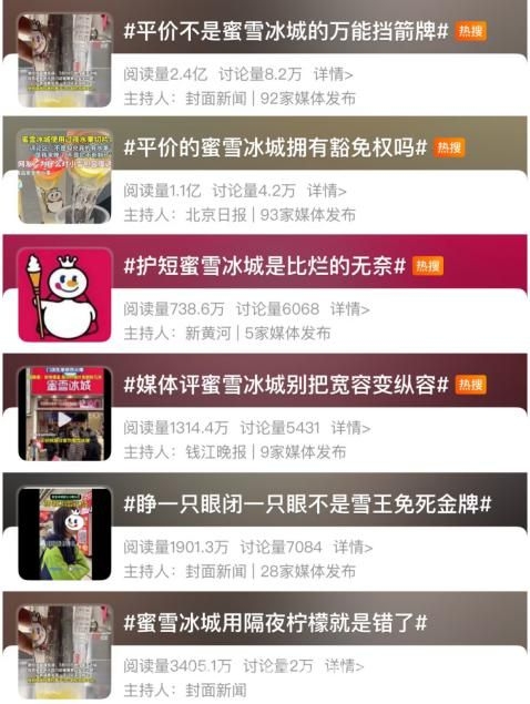 蜜雪冰城隔夜柠檬事件：大众包容，企业该警醒了！，从蜜雪冰城隔夜柠檬看食品安全与大众消费心态