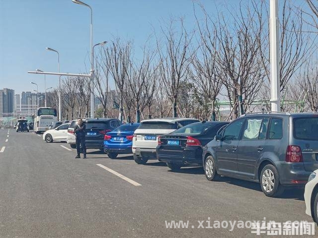 张村河生态公园停车场投用，规范停车秩序，崂山区张村河生态公园：新停车场让游玩更便利