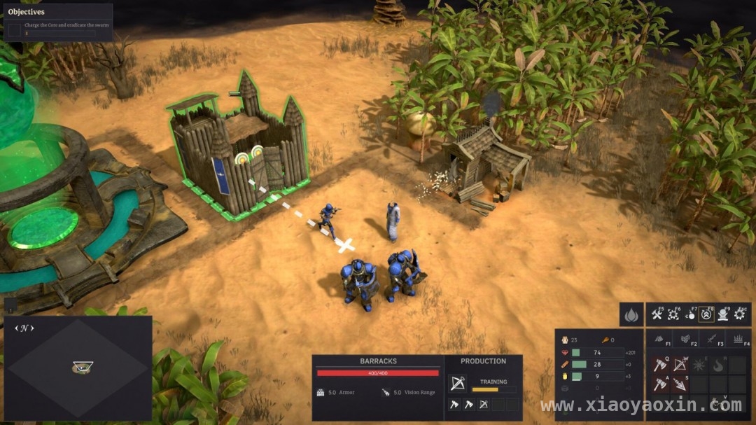 生存即时战略新游虫群来袭年内亮相Steam 虫群来袭强势登陆Steam，年内开启生存挑战