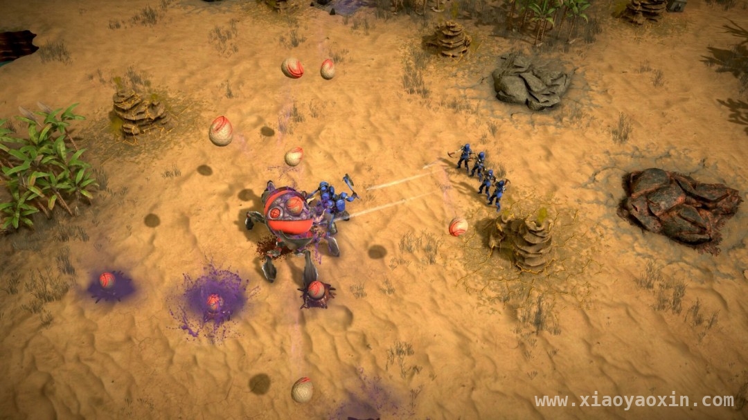 生存即时战略新游虫群来袭年内亮相Steam 虫群来袭强势登陆Steam，年内开启生存挑战