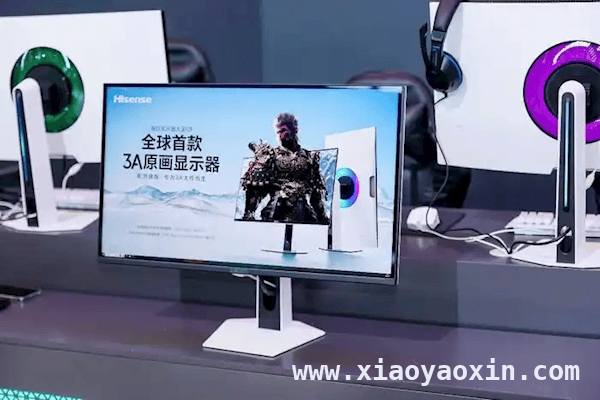 全球首款3A原画显示器大圣G9，技术突破引关注！，海信大圣G9显示器：黑曜屏与分区控光的完美结合