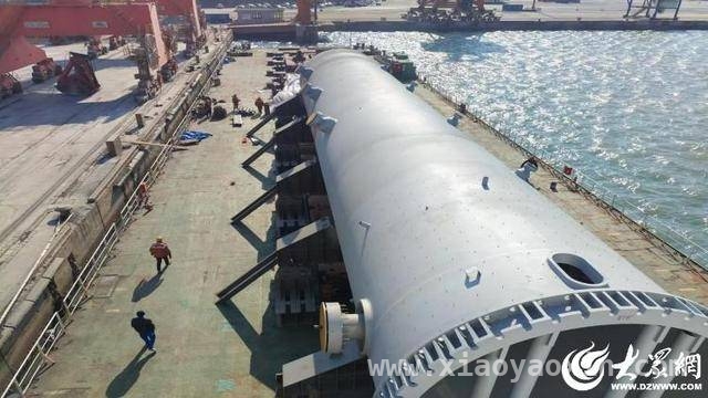 潍坊羊口港迎特种大件设备，海事保障促项目建设，大件运输“河海直达”，潍坊海事局推动地方经济发展