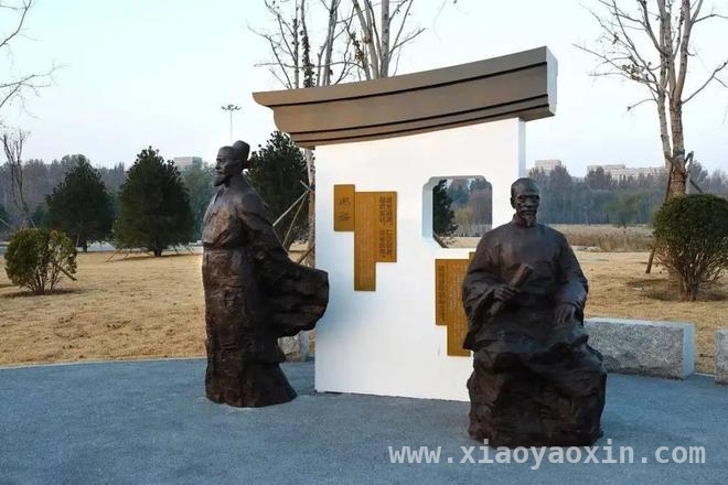 寿光弥水清风公园：历史文化的诗意画卷，春日寿光弥河行，领略“三圣”与先贤风采