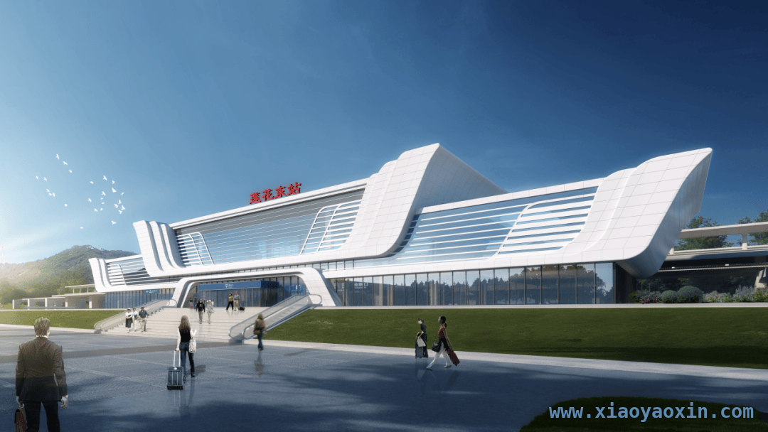 震撼！长赣高铁芦溪南站与莲花东站效果图，建设曙光在前头 长赣高铁芦溪南站与莲花东站效果图惊艳亮相，建设步伐加快！