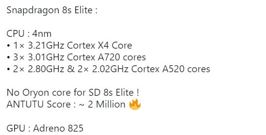 骁龙 8s Elite 来袭，能否搅动芯片市场风云？