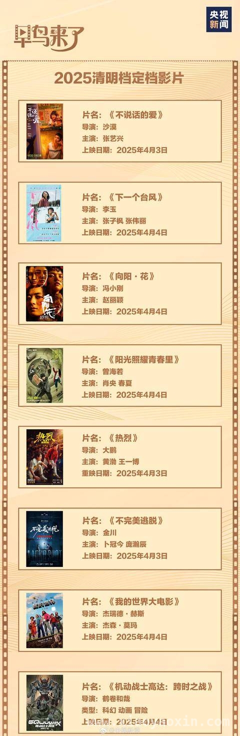 清明影市大爆发，15部佳片等你翻牌！