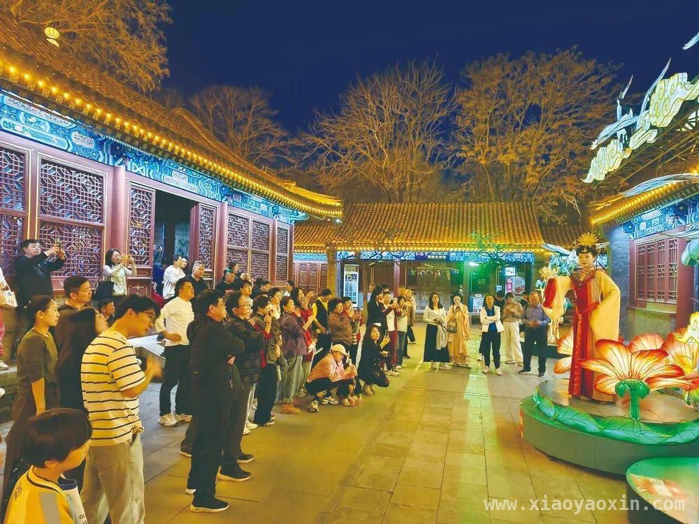 夜游石家庄，邂逅春日别样精彩