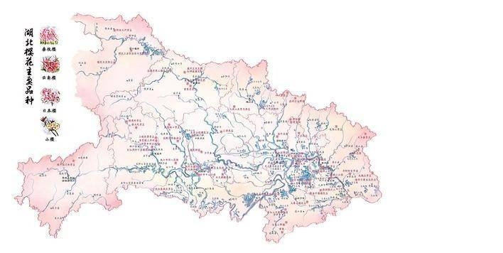 别错过！湖北樱花季专属赏樱攻略地图