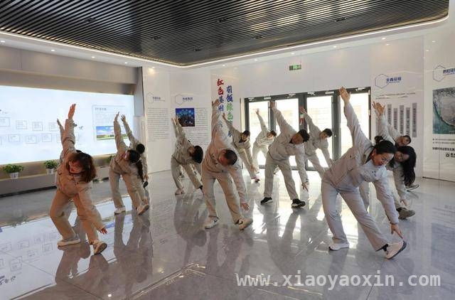 中卫工业园区工会“午间健身”：为职工健康与团队凝聚助力