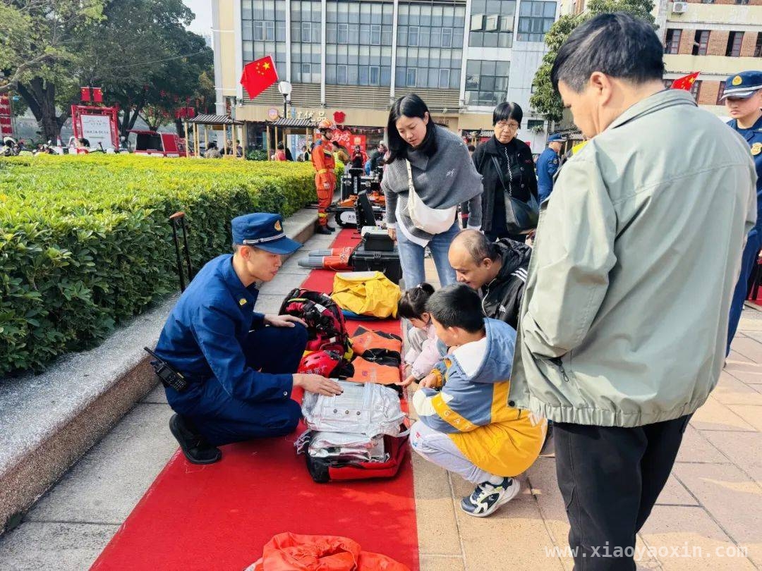 3月28日开平市“三下乡”，消防科普体验别错过！