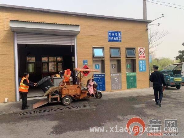 农贸市场商超迎垃圾分类执法检查，阜安中队推动绿色发展