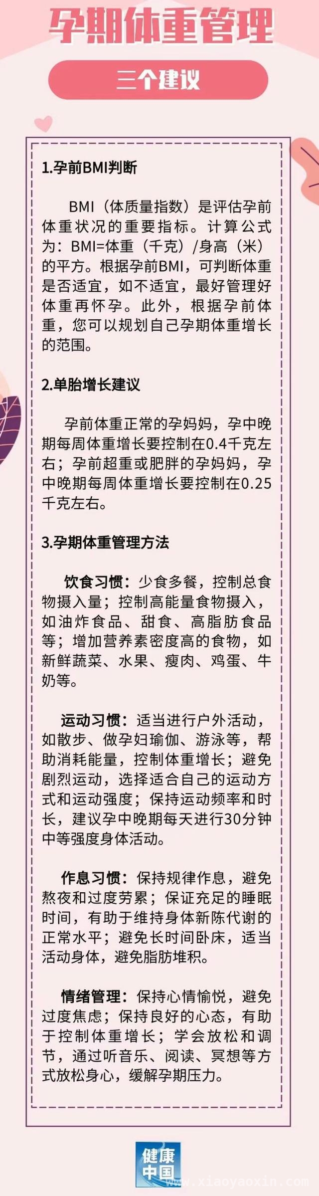 科学管理孕期体重，守护母婴健康 告别孕期体重困扰，这样管理才科学