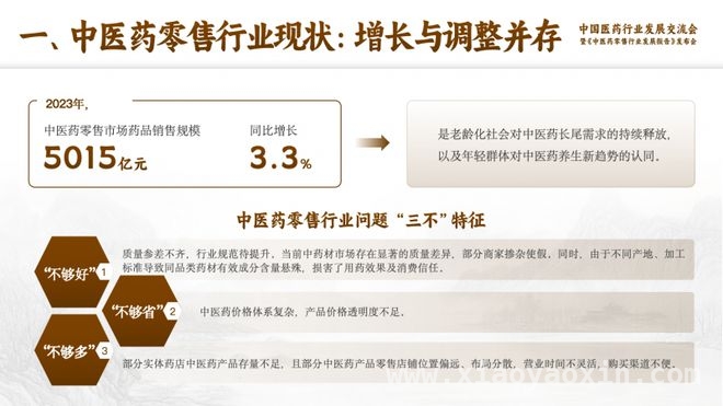 破解中医药零售难题，构建普惠健康新生态 中医药零售：破行业痛点，启发展新篇