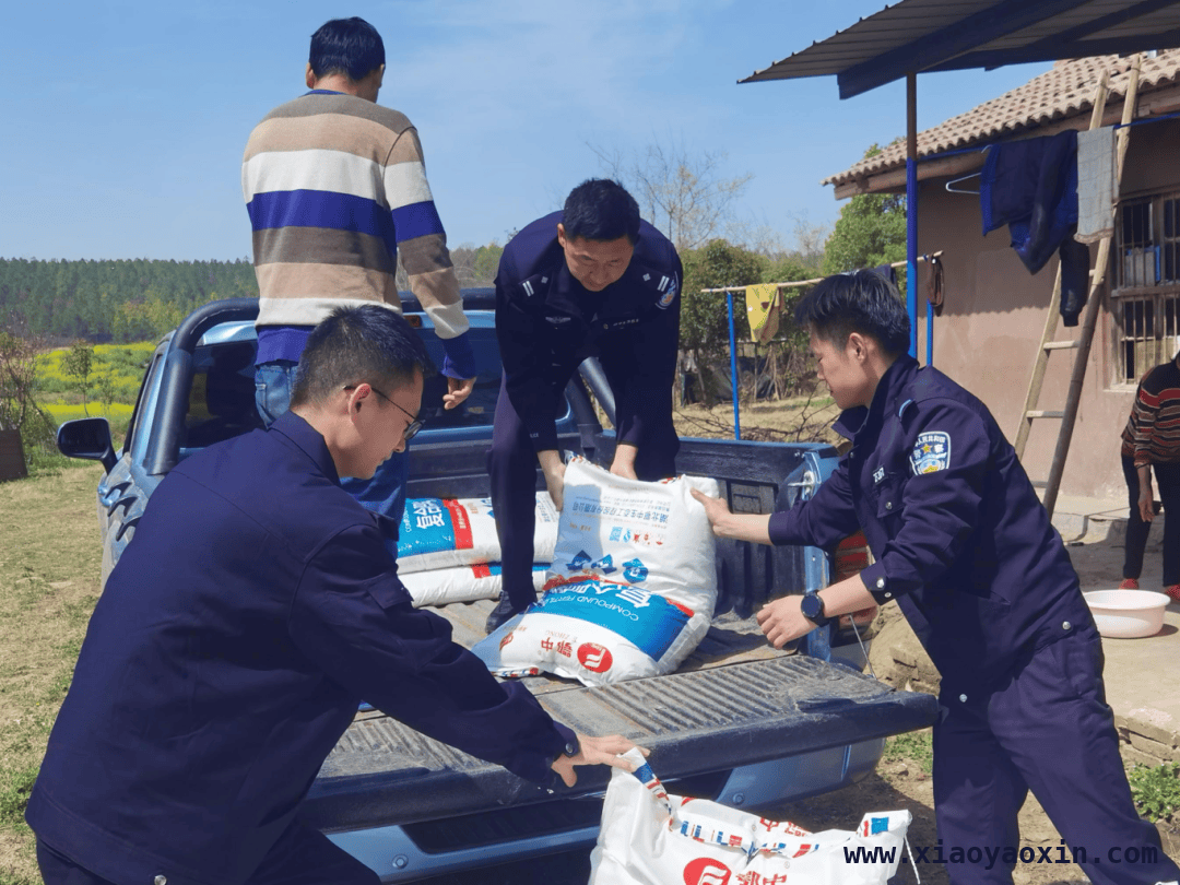 阳春三月，漳河民警助农备耕暖人心