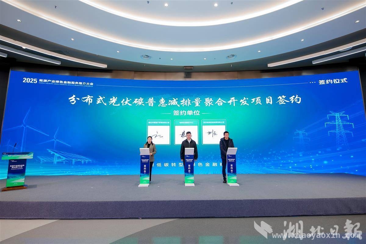 全国单笔最大！武汉分布式光伏碳普惠项目签约启新程