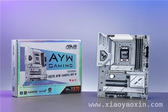 游戏玩家看过来！华硕新主板正式发售 华硕X870 AYW GAMING WIFI W主板：科技感与高性能并存