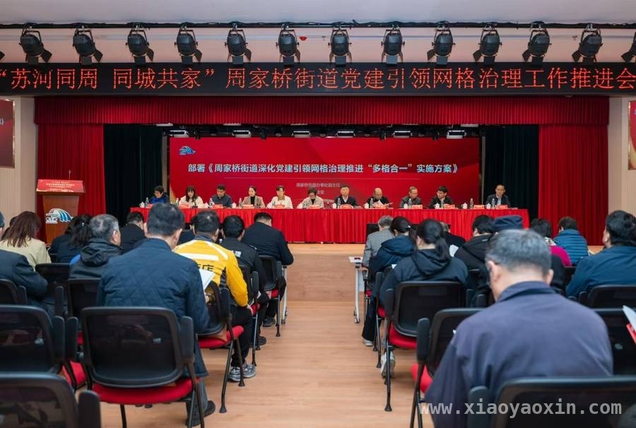 党建领航，周家桥街道网格治理构建社区治理共同体