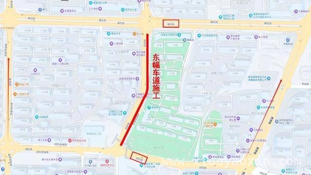 城阳多条道路即将施工，司机朋友请注意绕行！