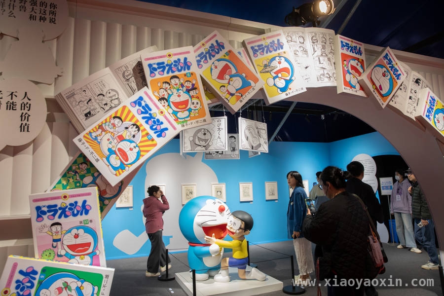 “蓝胖子”上海特展登场，多重限定亮点等你解锁！，走进哆啦A梦奇幻世界，上海特展惊喜来袭！