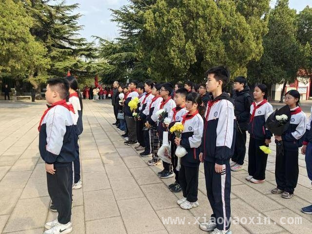 潍坊潍城区芙蓉小学：清明徒步祭扫，传承红色基因，清明徒步，潍坊芙蓉小学师生开启红色教育实践之旅