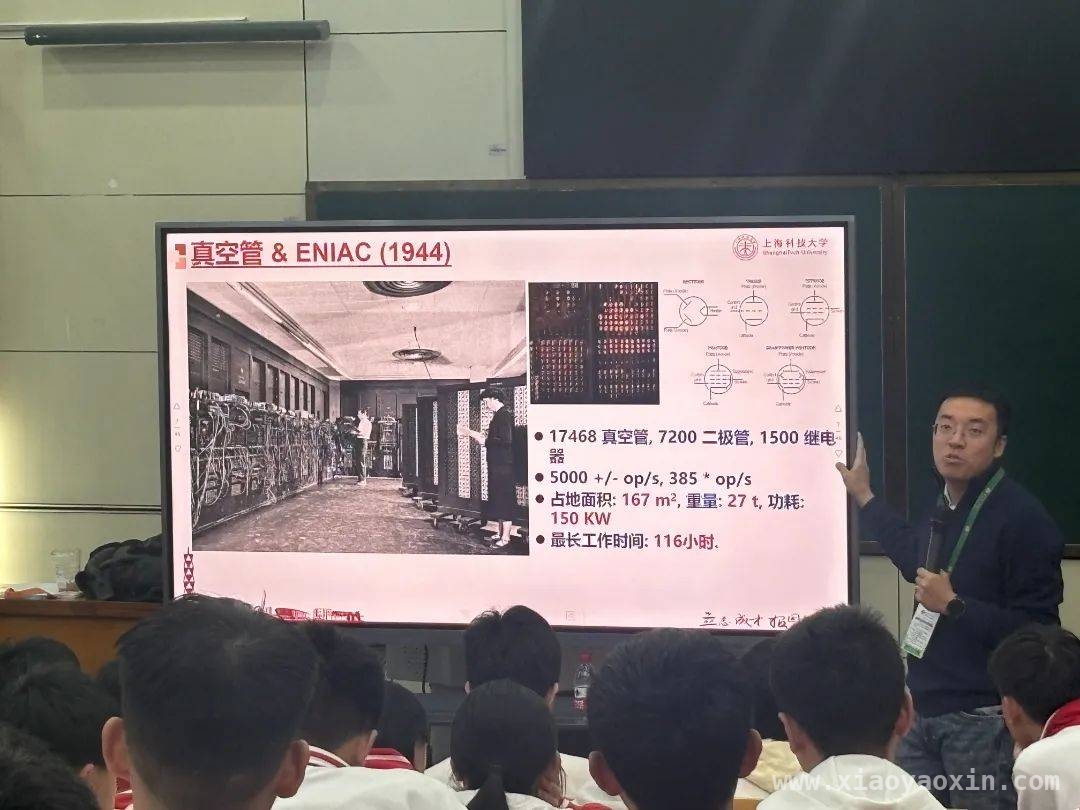 寇教授贵阳一中讲座：揭秘集成电路从过去到未来的发展轨迹，上海科技大学寇教授走进贵阳一中，共探集成电路前世今生与未来