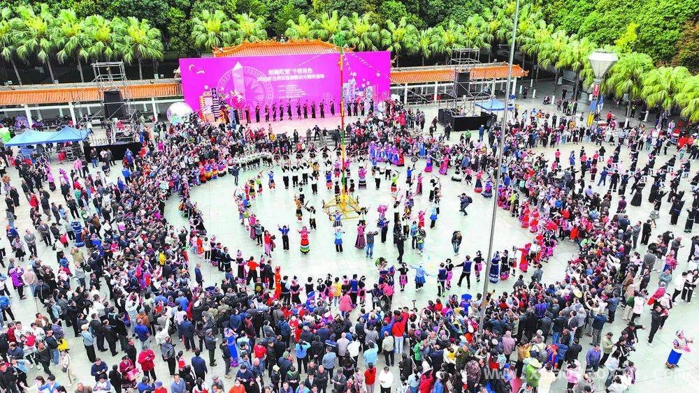 2025“三月三”：百色非遗与民族团结的欢乐盛会 “三月三”百色非遗盛宴，共铸民族团结情