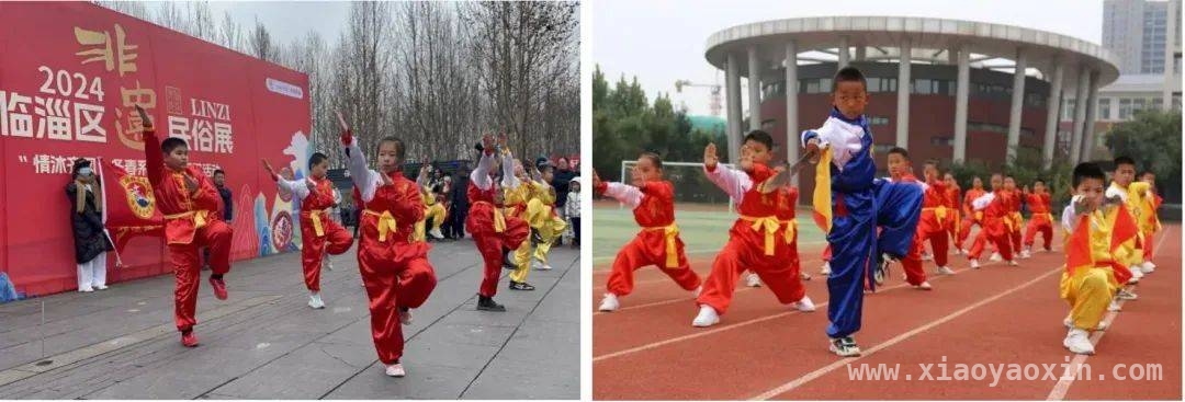 齐国故都小学：武术为翼，开启体教融合新征程，玄龄小学：武术传承，铸就五育并举育人典范