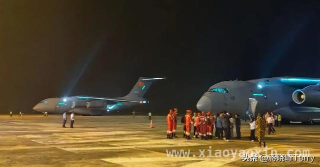 运20助力，中国国际救援队直抵缅甸内比都灾区