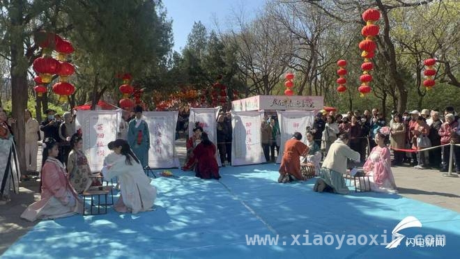 赏千佛山庙会盛景，品传统民俗魅力，千佛山庙会启幕，逾9万游客赴春日盛宴