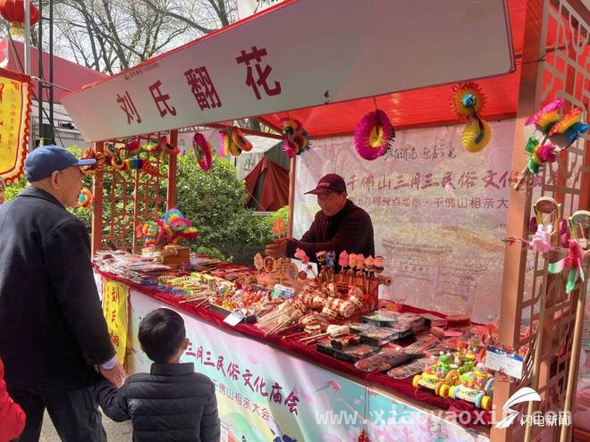 赏千佛山庙会盛景，品传统民俗魅力，千佛山庙会启幕，逾9万游客赴春日盛宴