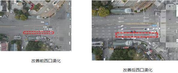 昆明公安交管优化路口交通，市民出行更便利，昆明北京路与白云路交叉口交通优化，通行效率显著提升