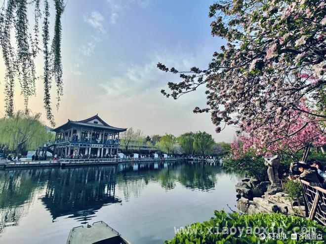 沉醉在济南五龙潭公园的一步一景里，解锁济南五龙潭公园的一步一景之妙