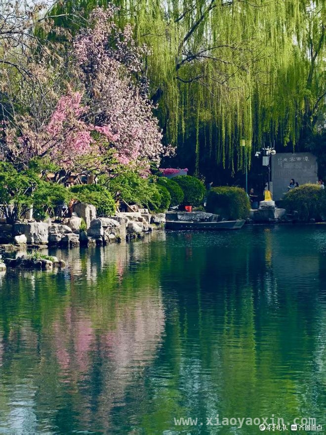 沉醉在济南五龙潭公园的一步一景里，解锁济南五龙潭公园的一步一景之妙