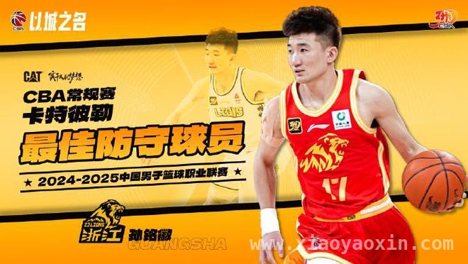 孙铭徽荣膺CBA最佳防守，历年获奖者大揭秘！