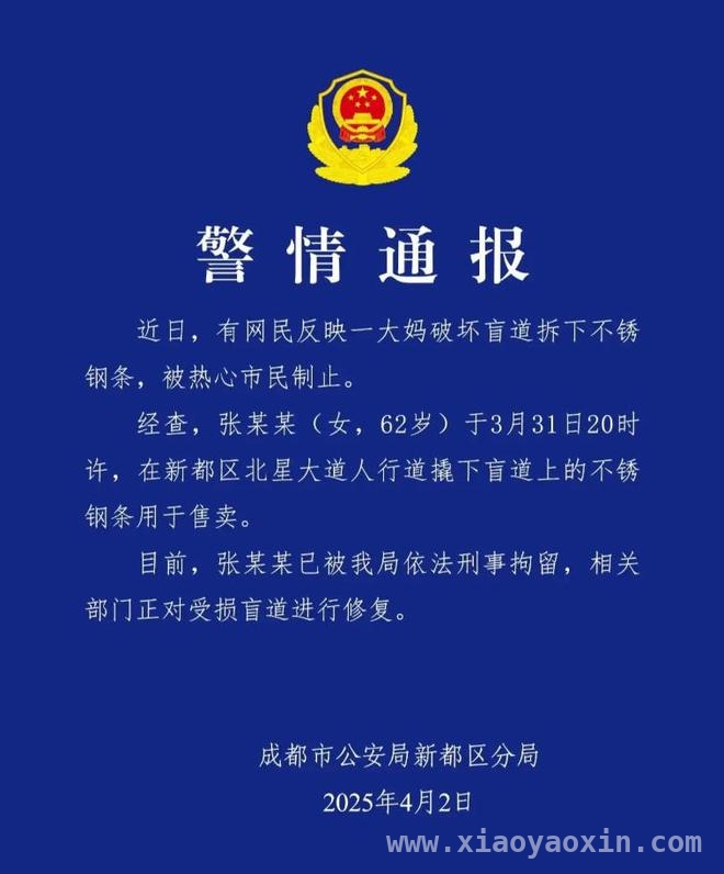 从大妈撬盲道到大爷偷工地，贪小便宜吃大亏何时休？，盲道危机：大妈撬条引深思，贪小便宜终酿大祸