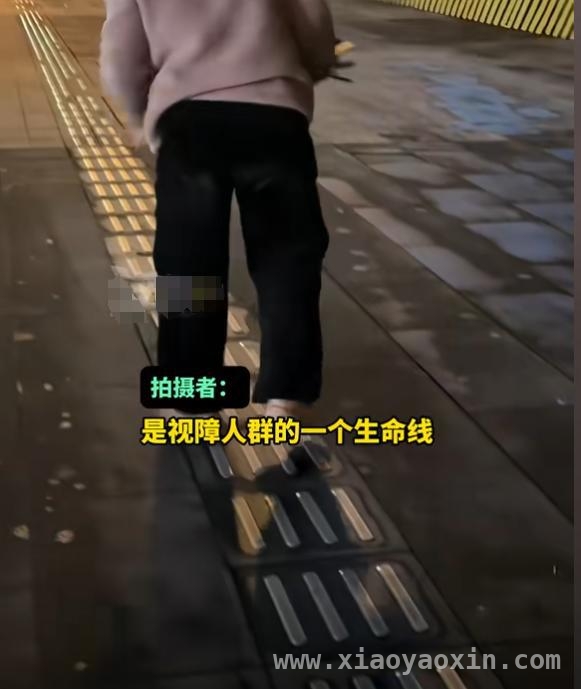 从大妈撬盲道到大爷偷工地，贪小便宜吃大亏何时休？，盲道危机：大妈撬条引深思，贪小便宜终酿大祸