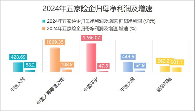 2024年五大险企业绩增长，潜藏的挑战浮出水面 剖析五大险企2024年业绩：机遇与挑战并存