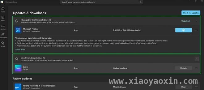 微软重磅：向Win11稳定版推送Microsoft Store 22502版本升级，Win11稳定版Microsoft Store 22502版本更新，优化设计与下载体验