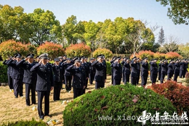 合肥公安清明缅怀英烈，精神传承护平安